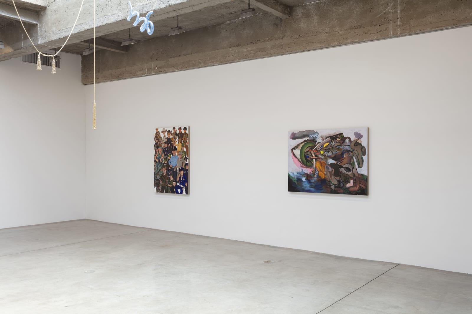 Installation view of Pine Barren.