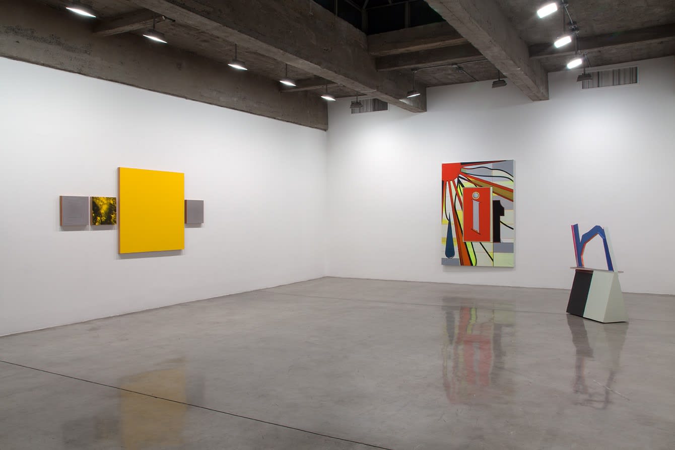 Installation view of Between The Lines.