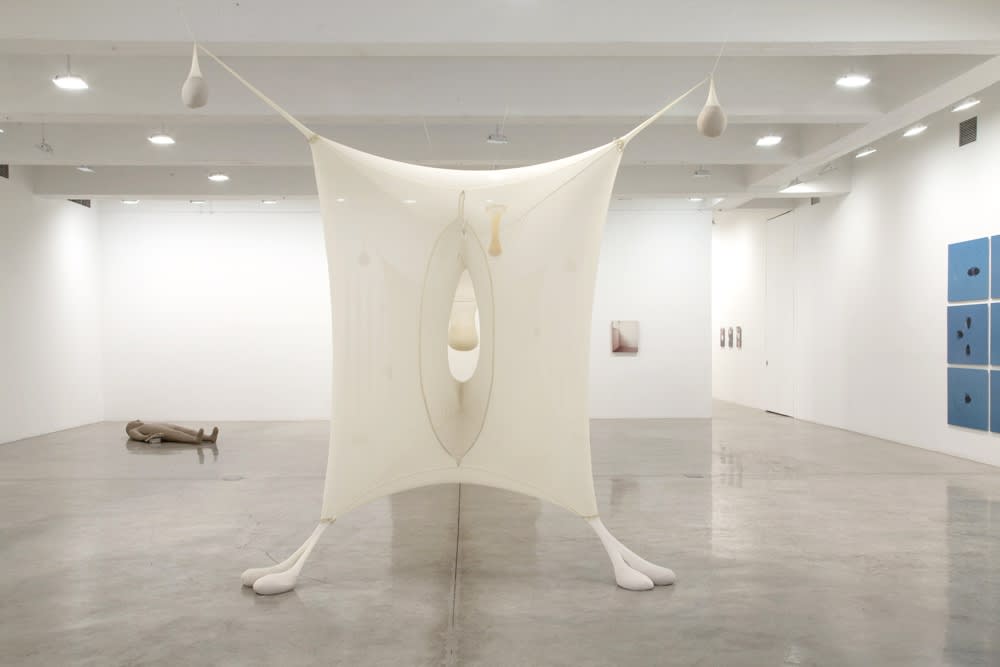 Installation view of The Bigger Picture.