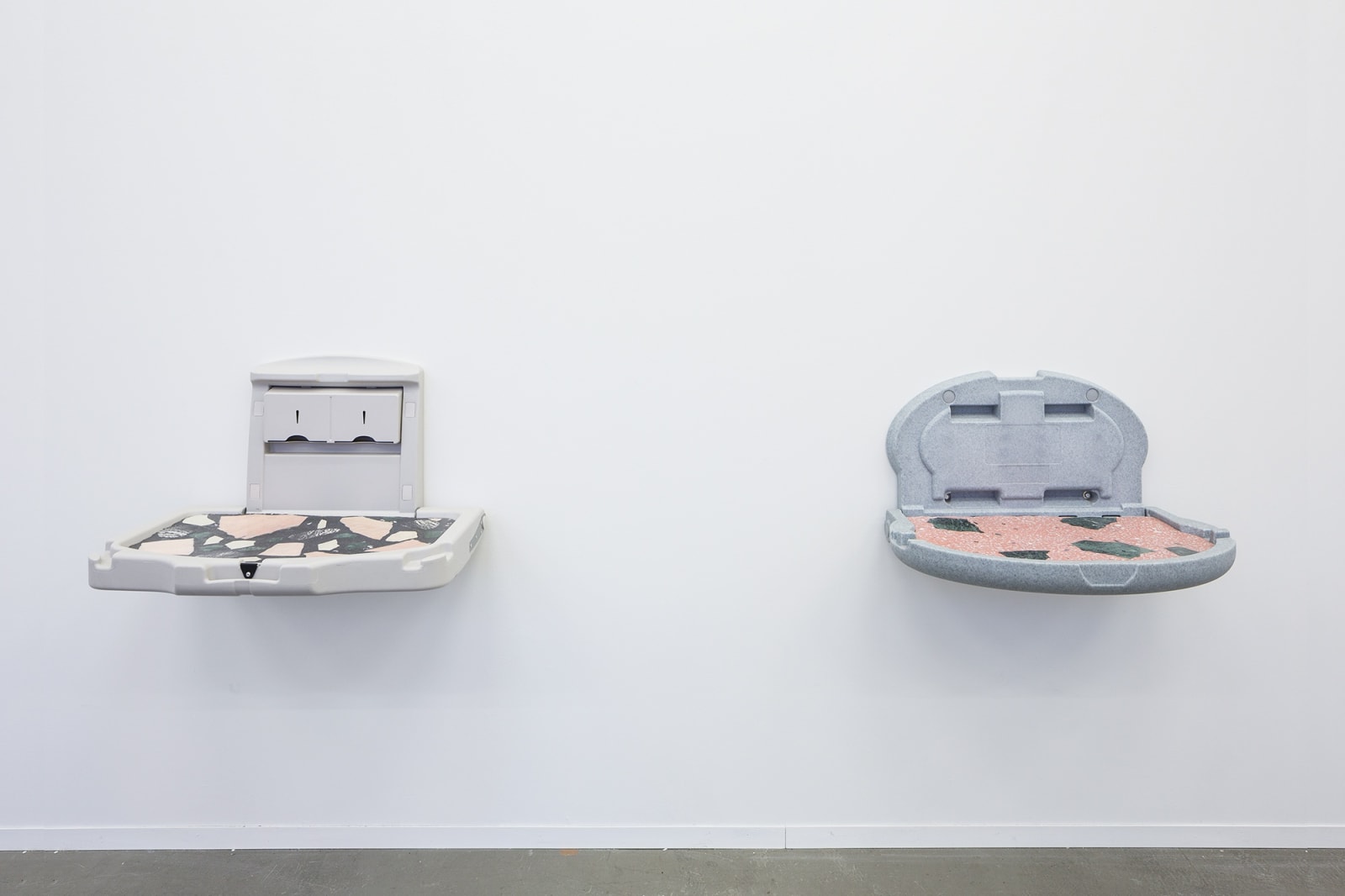 image of Wermers sculptures installation view