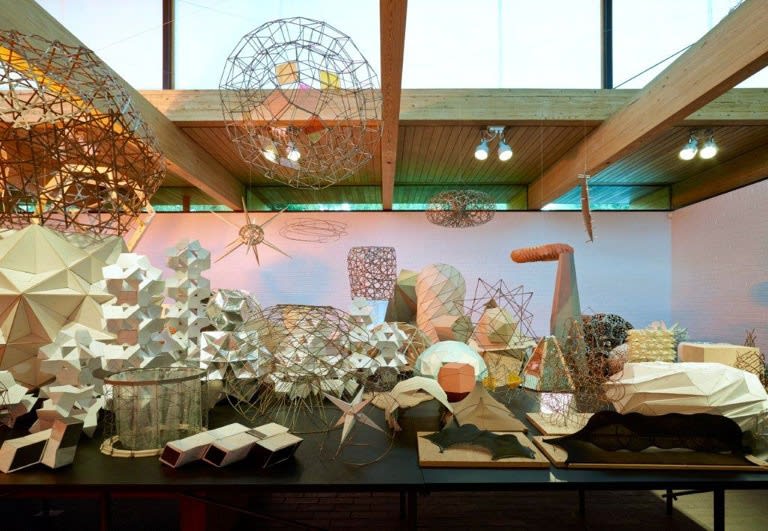 image of Olafur Eliasson installation, model room