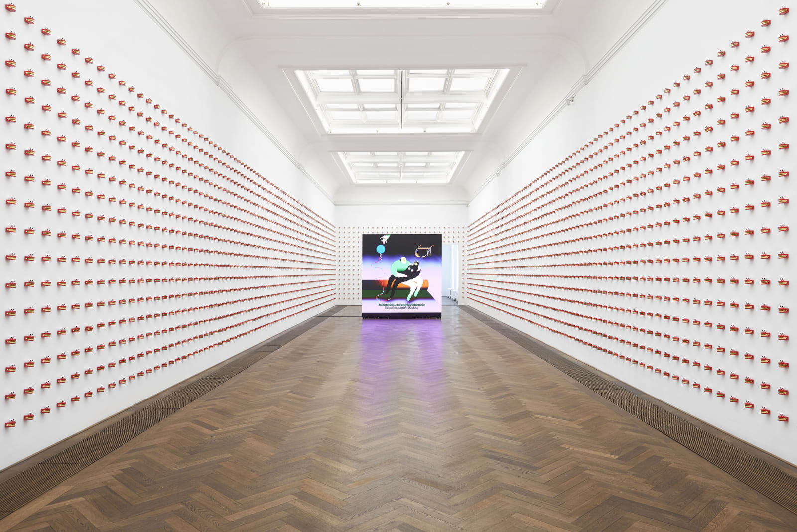 Image of Wong Ping video at Kunsthalle Basel