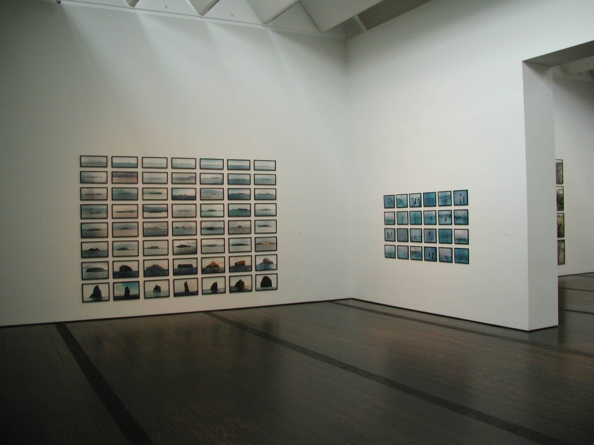 image of Eliasson photographs of Iceland in grid