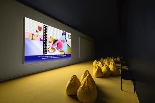 image of Fables 1 & Fables 2 install at SCAD