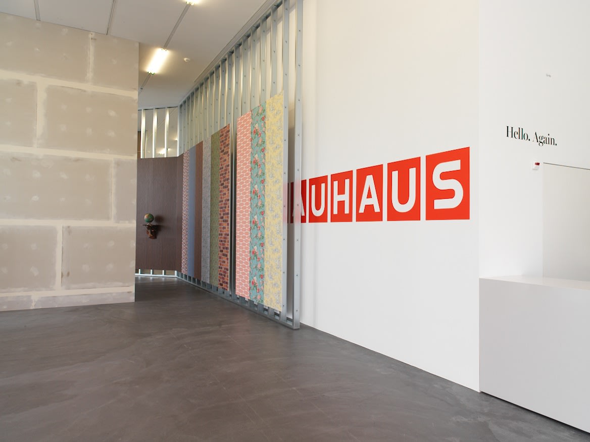 image of Steinbach installation at Kunsthalle Zurich