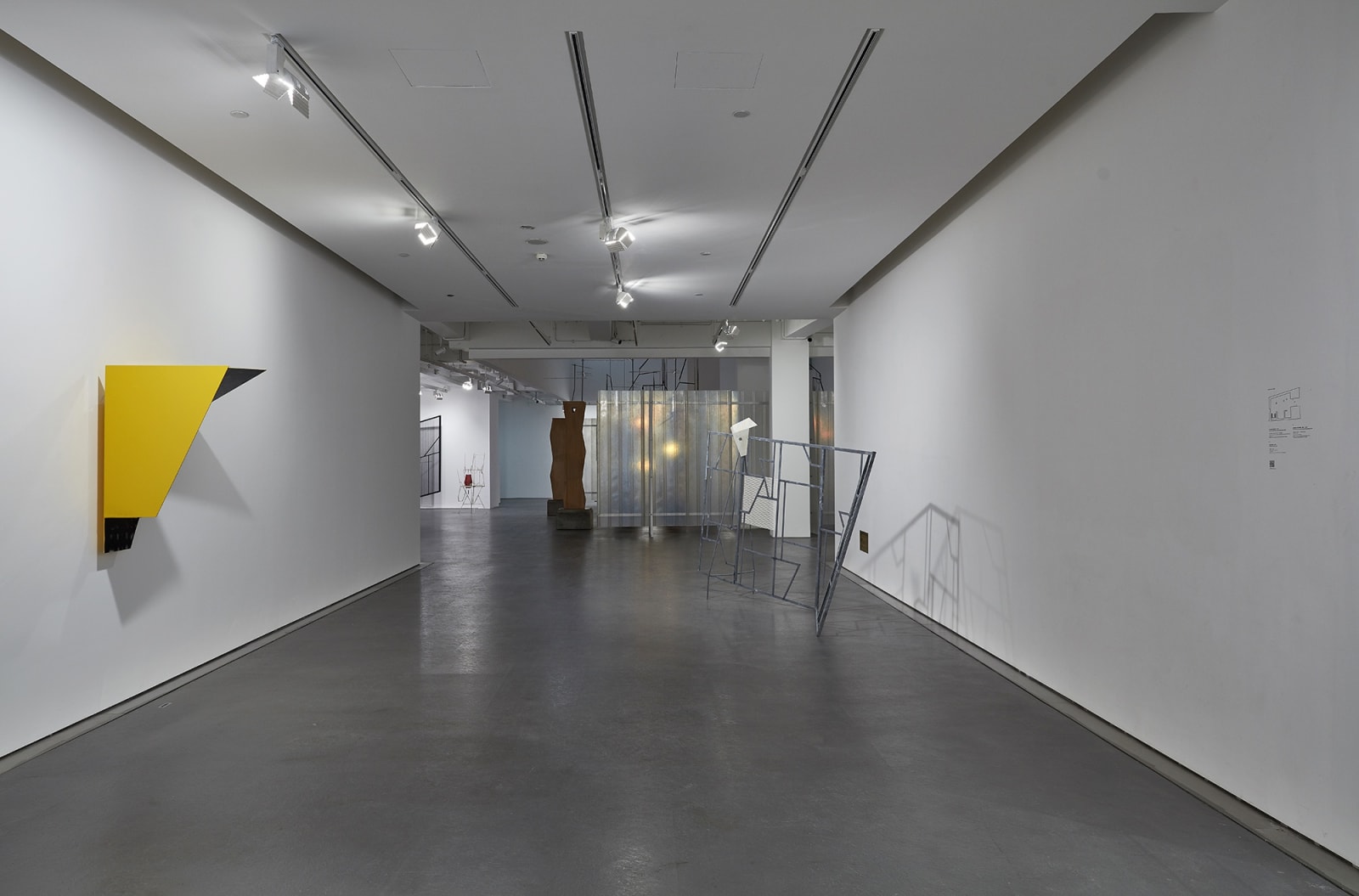 image of Martin Boyce installation at A4 Museum