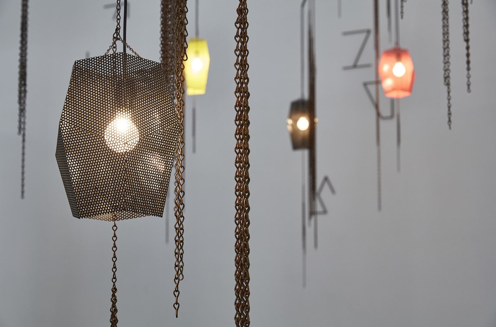 image of Martin Boyce installation at A4 Museum