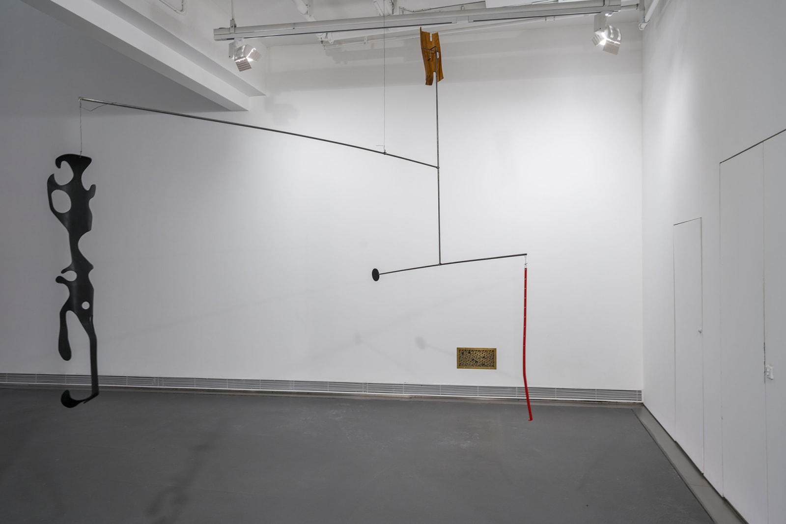 image of Martin Boyce installation at A4 Museum