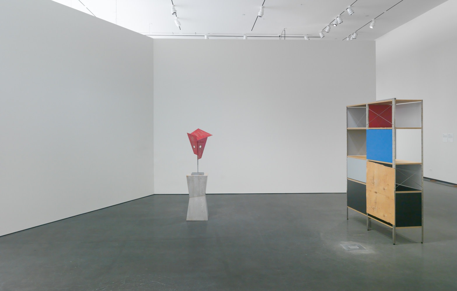 installation view of Martin Boyce at RISD