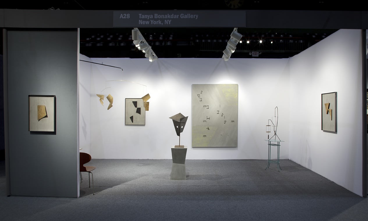 image of Martin Boyce booth at ADAA