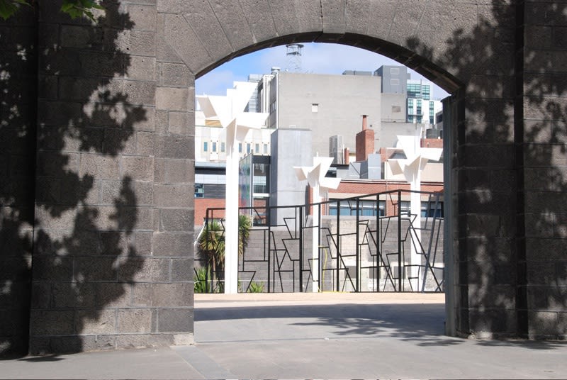 image of Martin Boyce outdoor installation