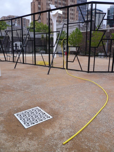 image of Martin Boyce outdoor installation