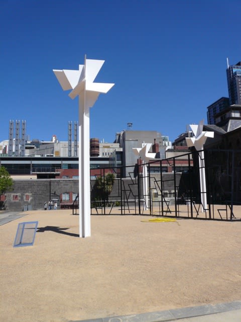 image of Martin Boyce outdoor installation