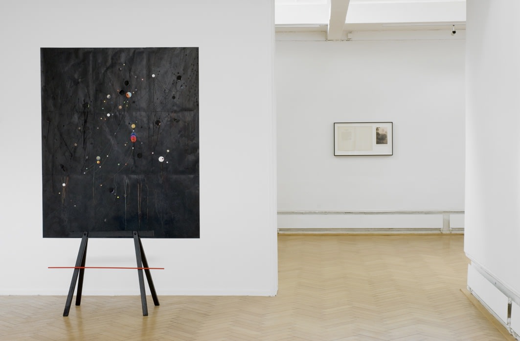 Image of Dirk Stewen installation of works on paper