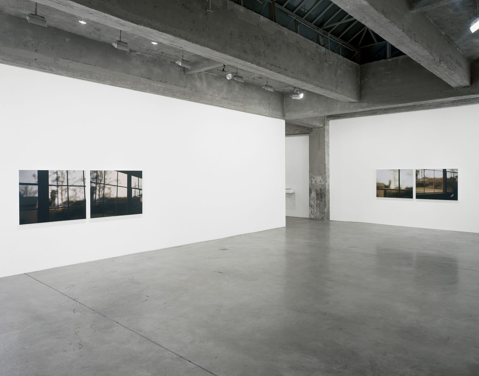 Uta Barth nowhere near install view
