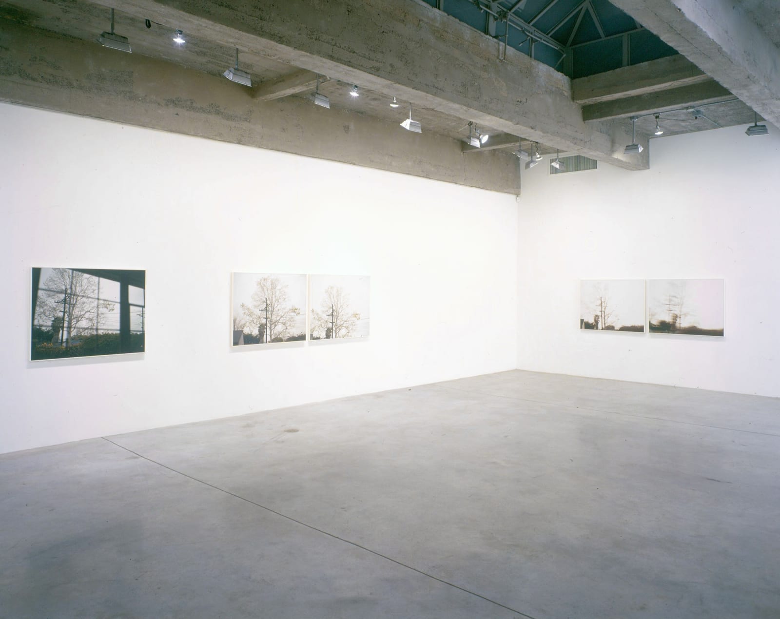 Uta Barth nowhere near install view