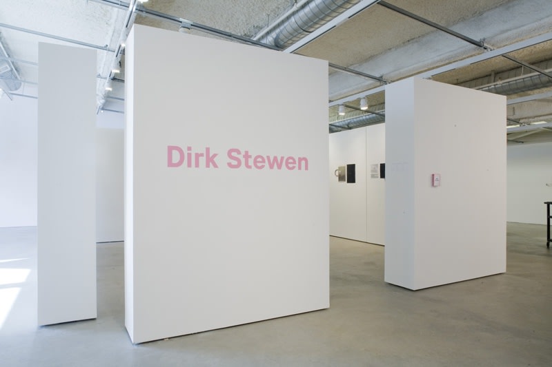 Image of Dirk Stewen installation of works on paper