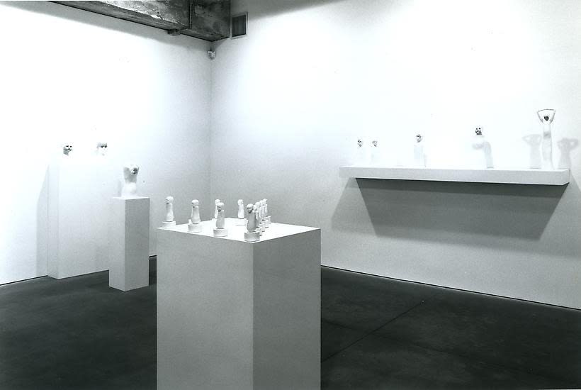 image of Peggy Preheim small sculptures installation