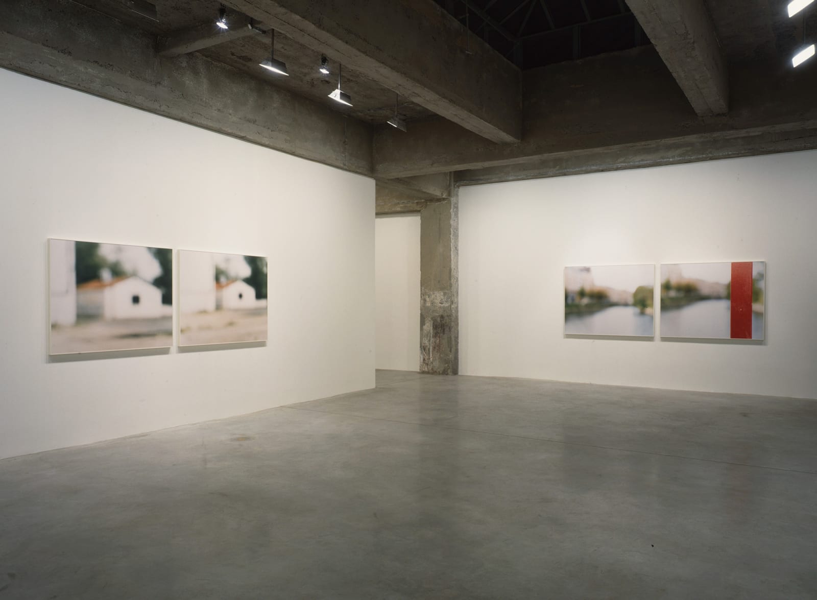 Uta Barth 1998 install view