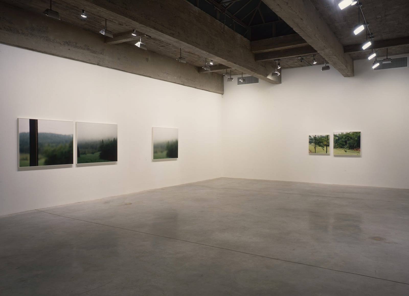 Uta Barth 1998 install view