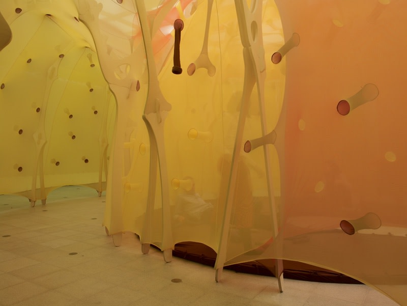 image of inside Ernesto Neto installation