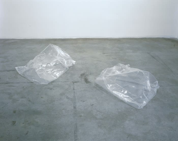 Installation view of IAN KIAER: THE GREY CLOTH.
