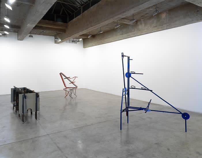 Installation view of JASON MEADOWS: LIGHT YEAR / CLEAR SPOT.