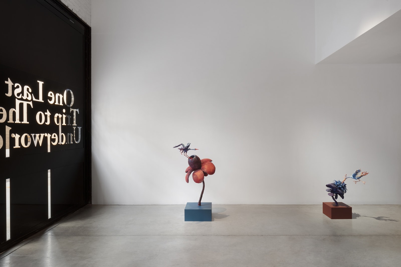 Djurberg and Berg sculptures install