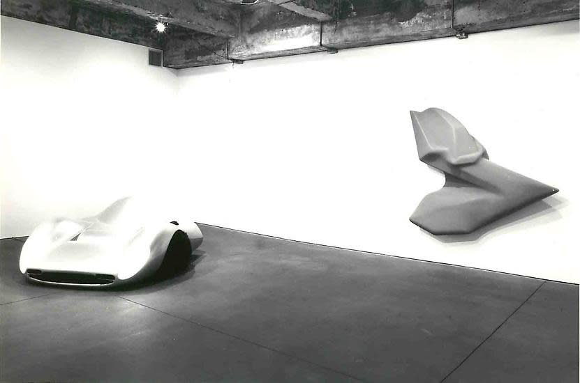 Installation view of Siobhán Hapaska.