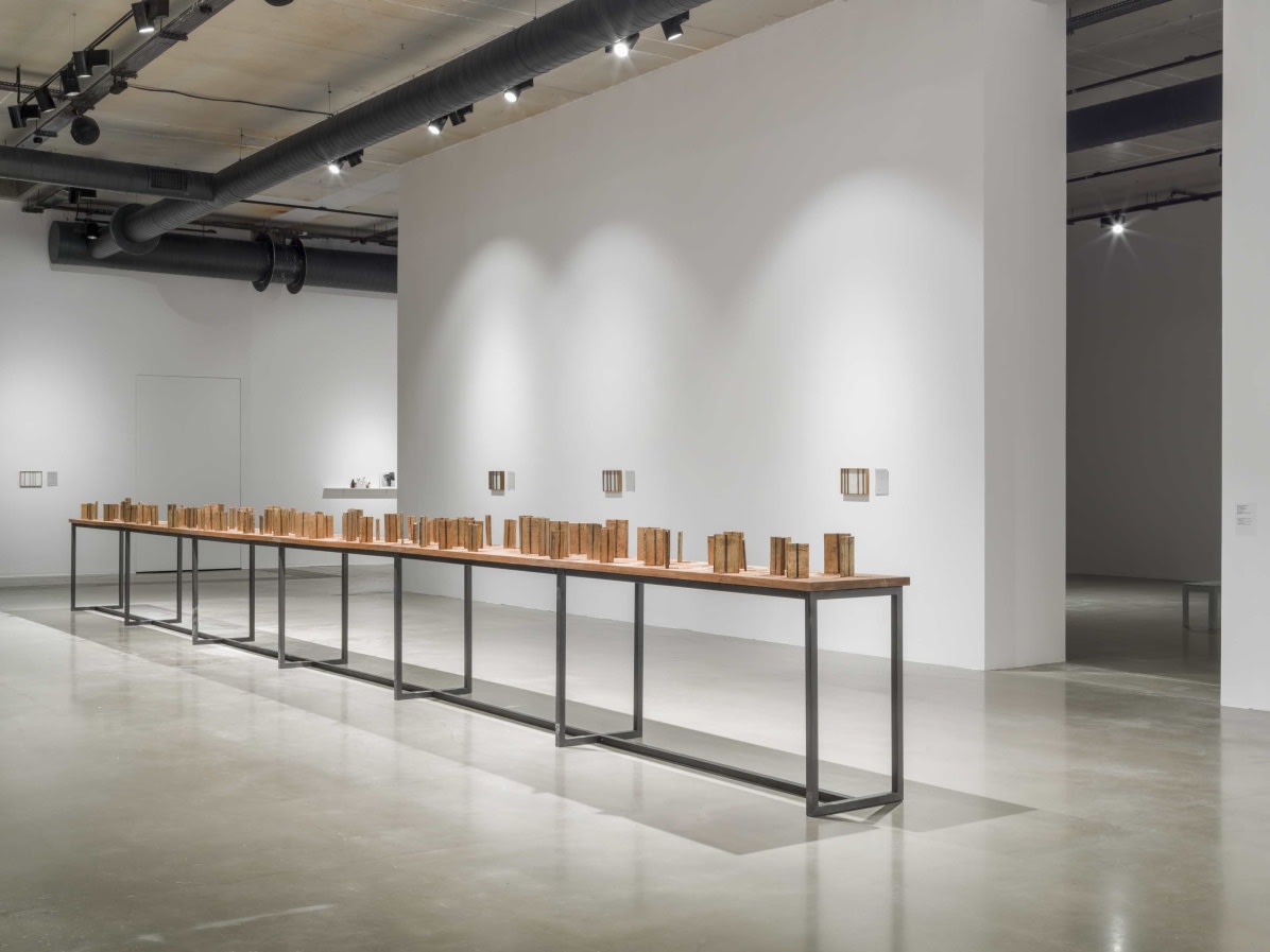 install view of shilpa gupta sculpture