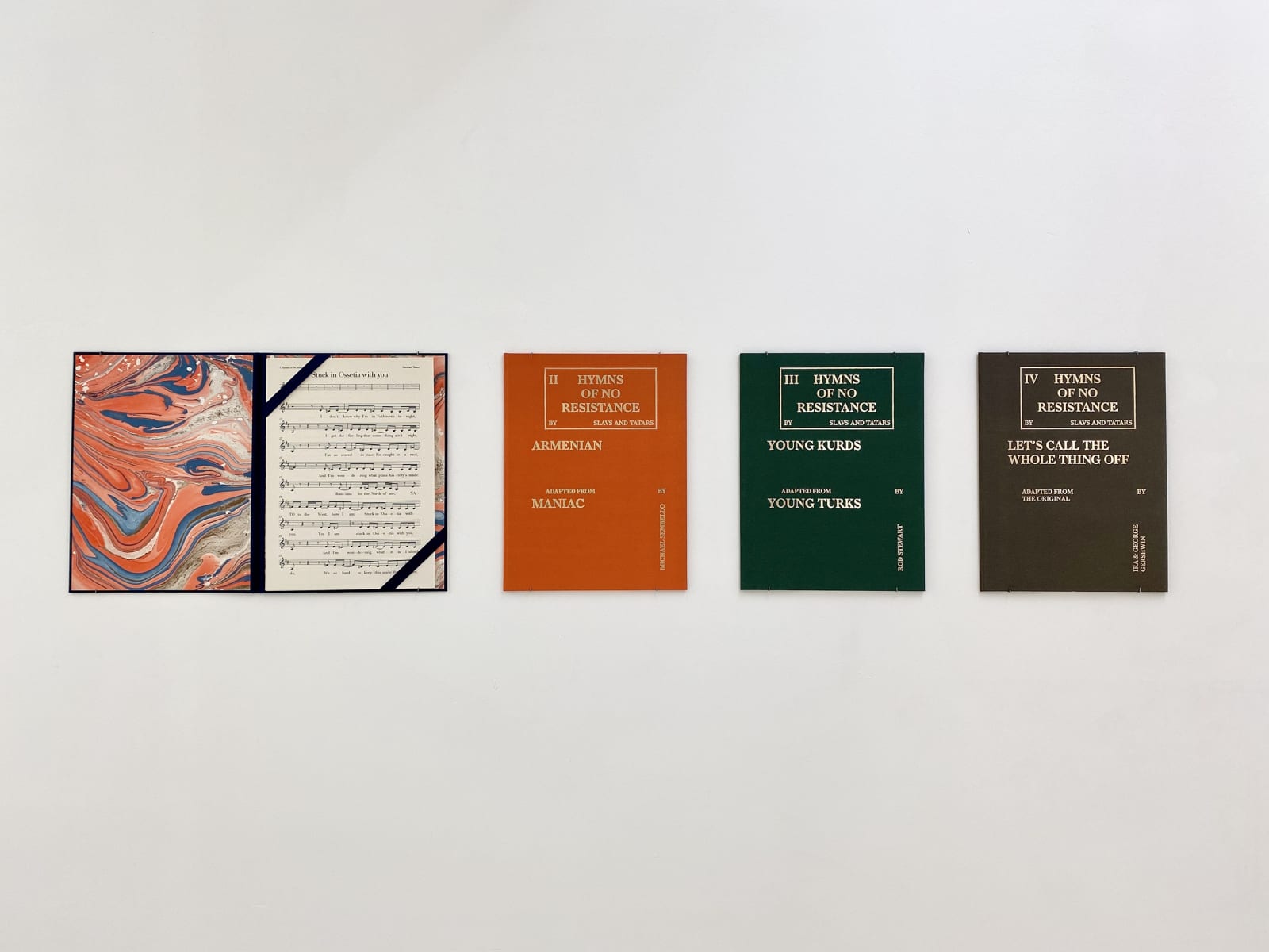 Installation image of Slavs and Tatars: Régions d’être.