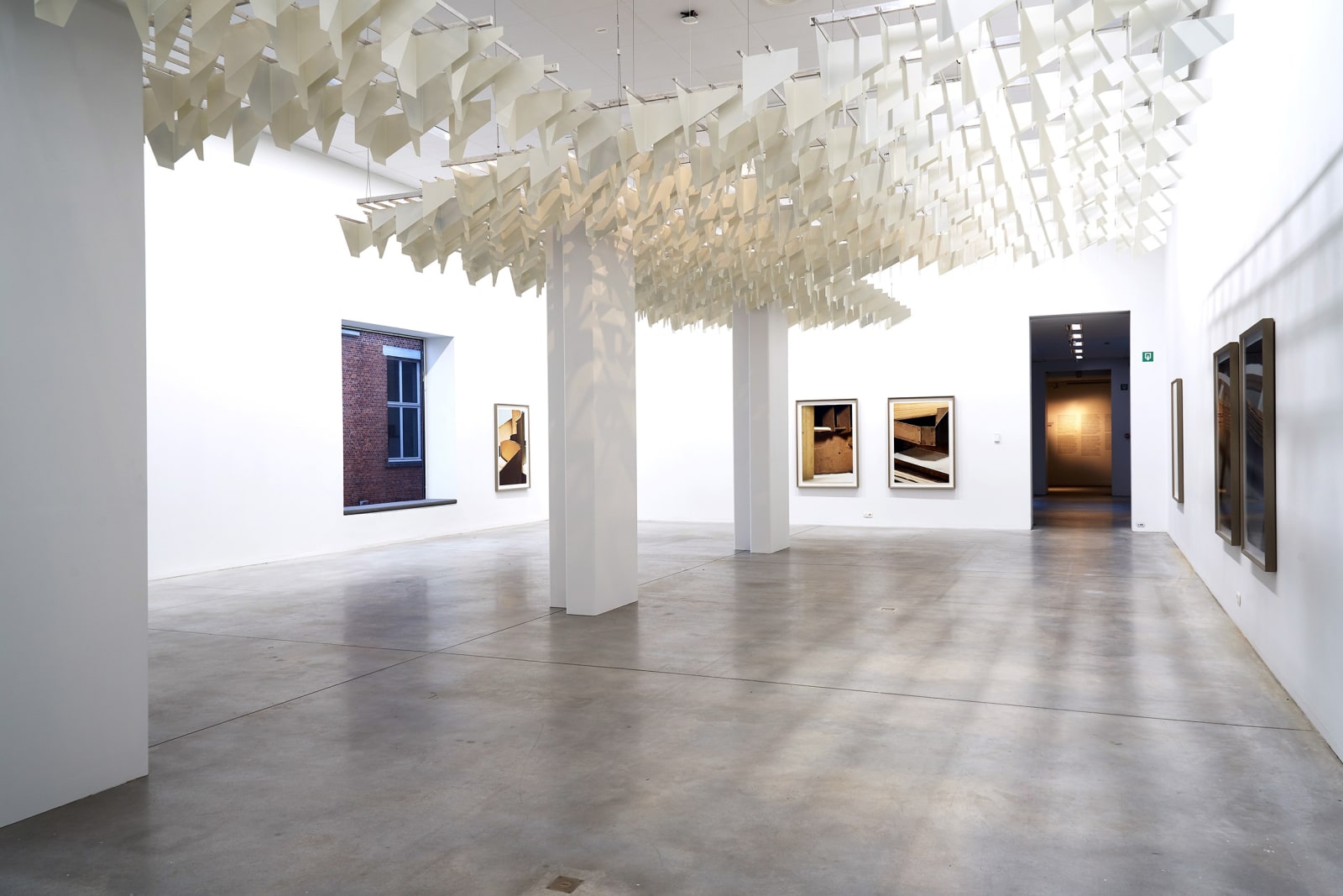 Martin Boyce installation image at M Leuven