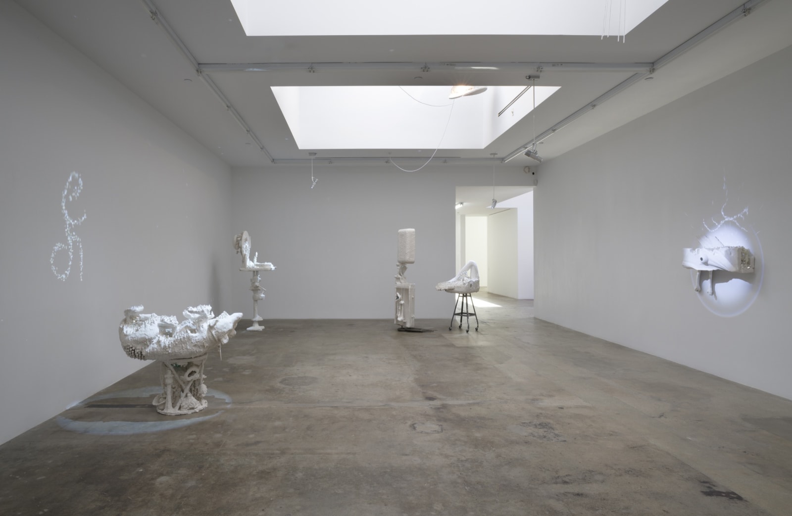 Installation view of WORKLIGHT.