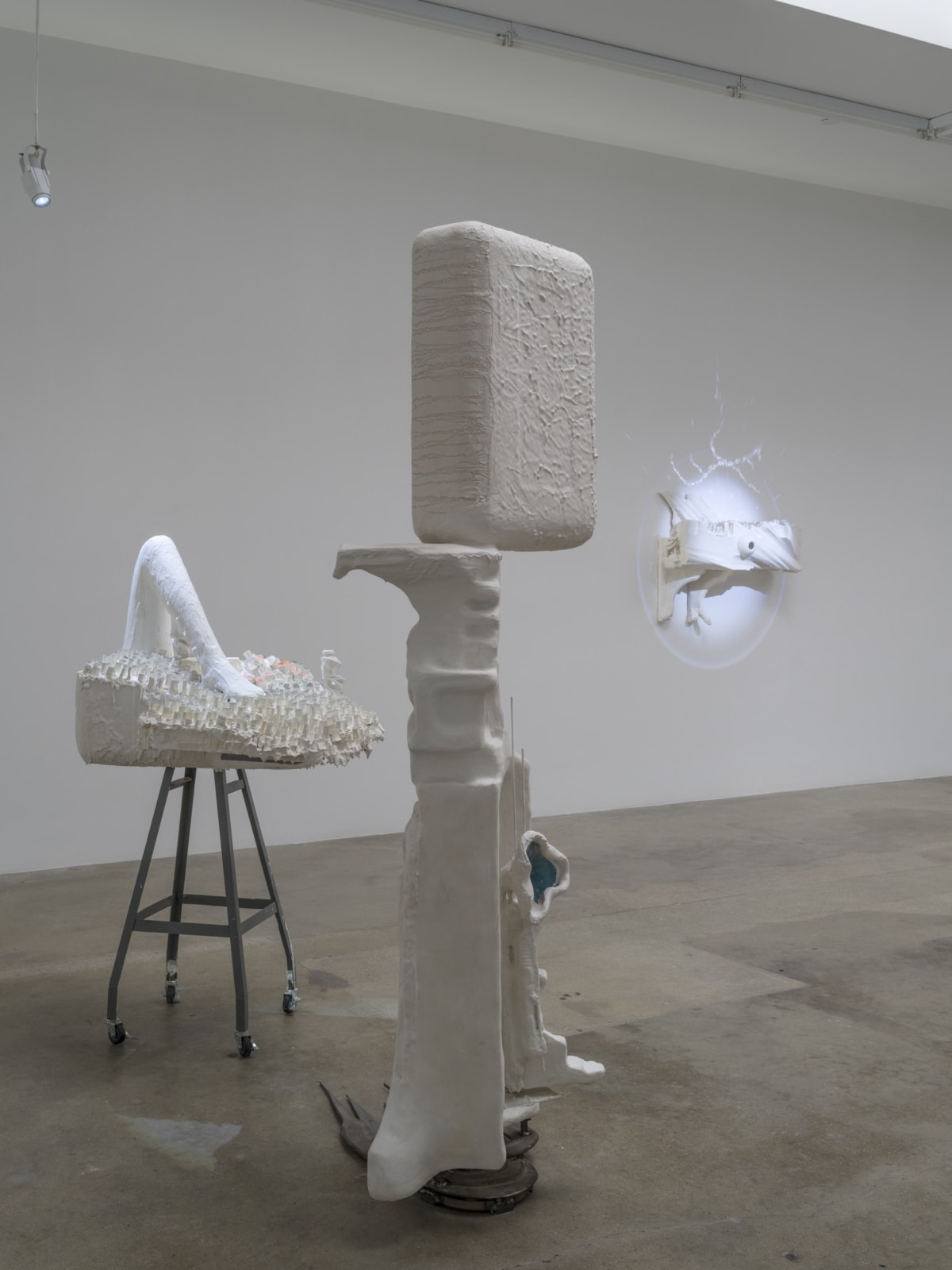 Installation view of WORKLIGHT.