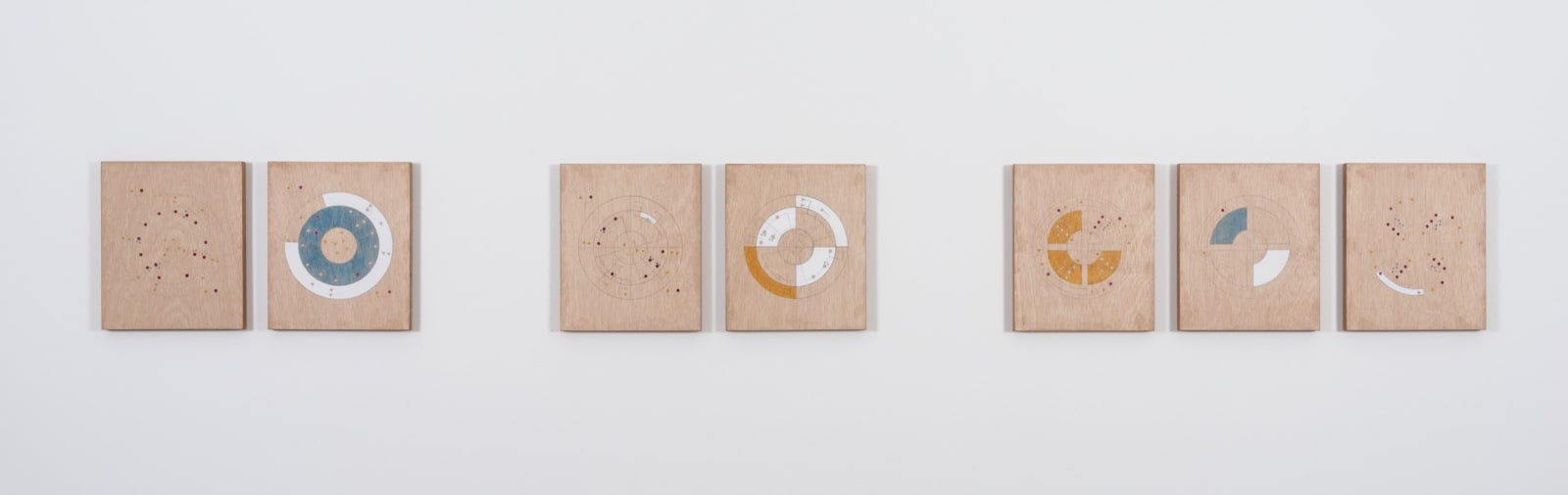 Installation view of Amalia Pica: A un brazo de distancia.