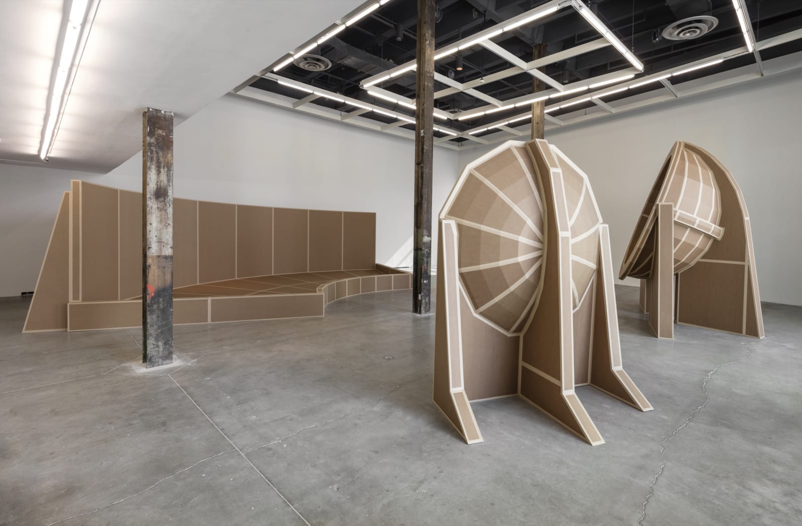 Installation view of Amalia Pica: ears to speak of.