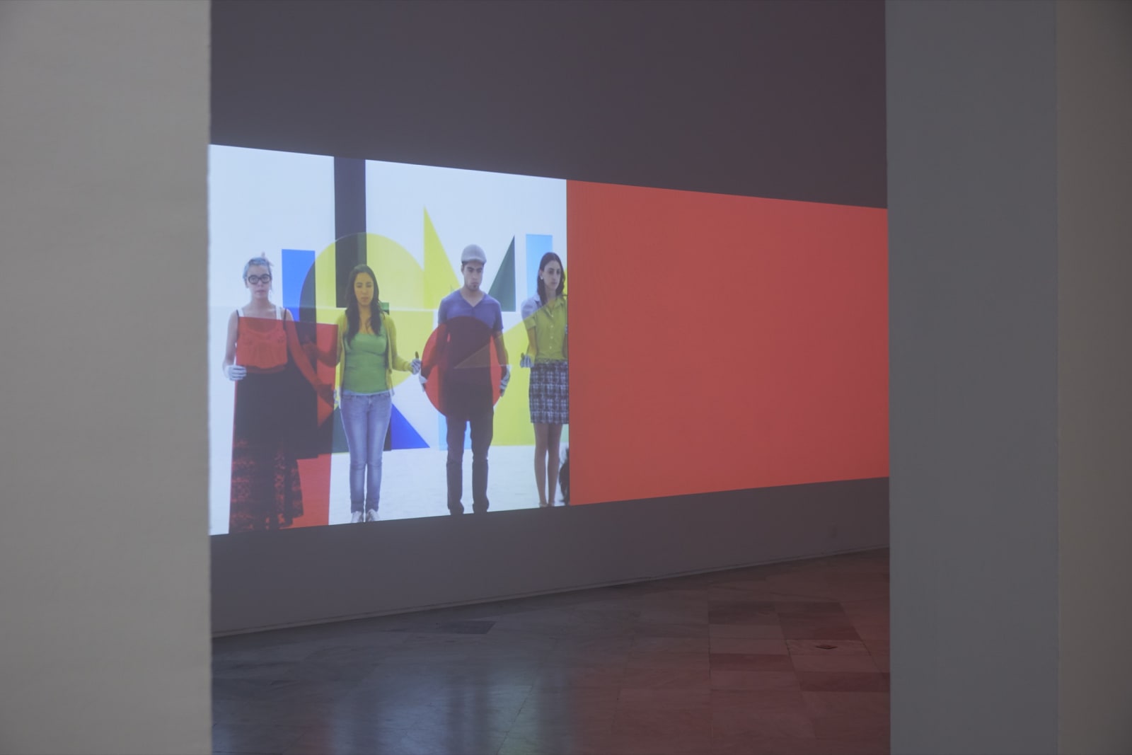 Installation view of Amalia Pica at Centro Andaluz de Arte Contemporáneo, Sevilla, Spain.
