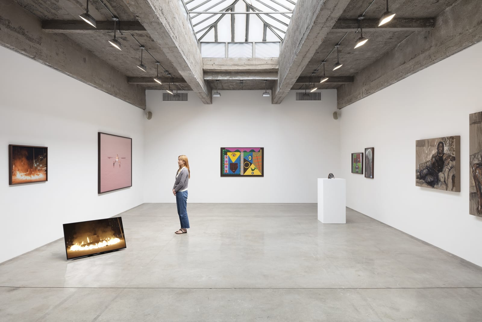 Installation image of group show 2021
