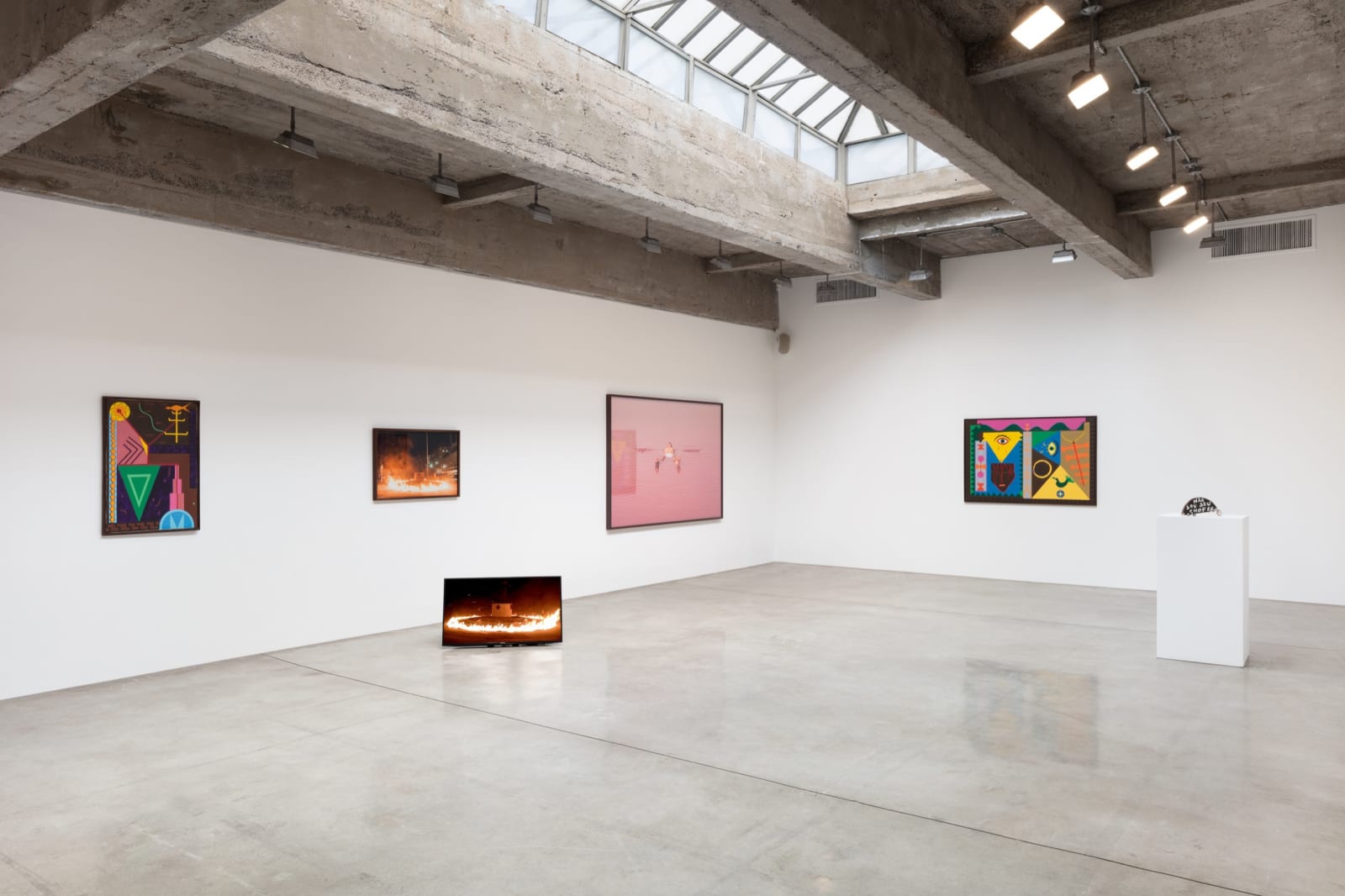 Installation image of group show 2021