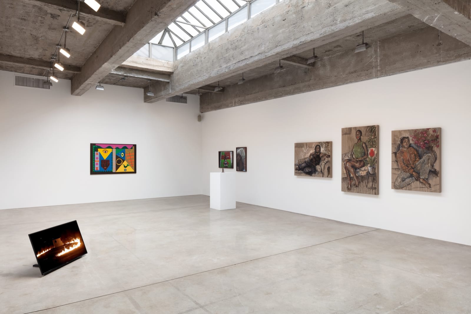 Installation image of group show 2021