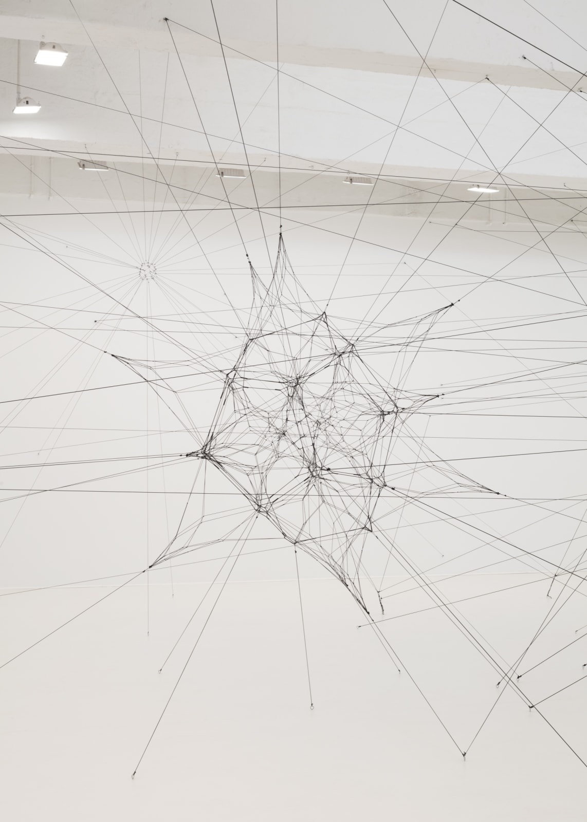 Installation image of Tomas Saraceno Silent Autumn