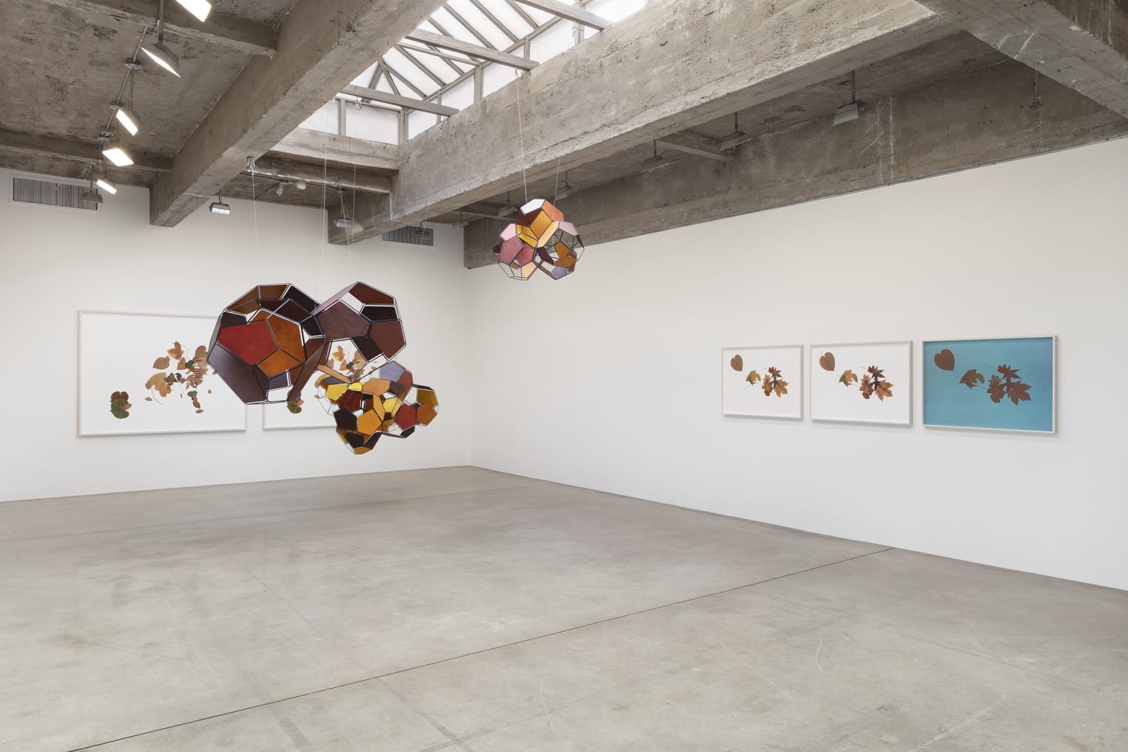 Installation image of Tomás Saraceno: Silent Autumn