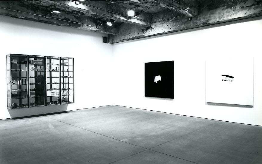 Nature Morte black and white install image