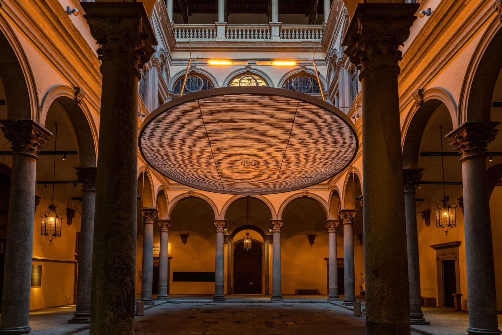 Installation view of Olafur Eliasson: Nel tuo tempo
