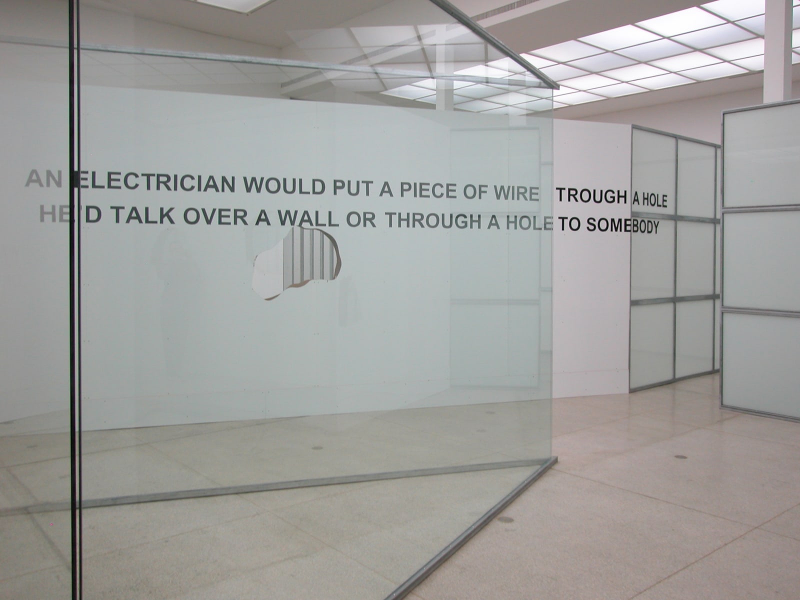 Exhibition view, Monica Bonvicini/Sam Durant, Break It / Fix It