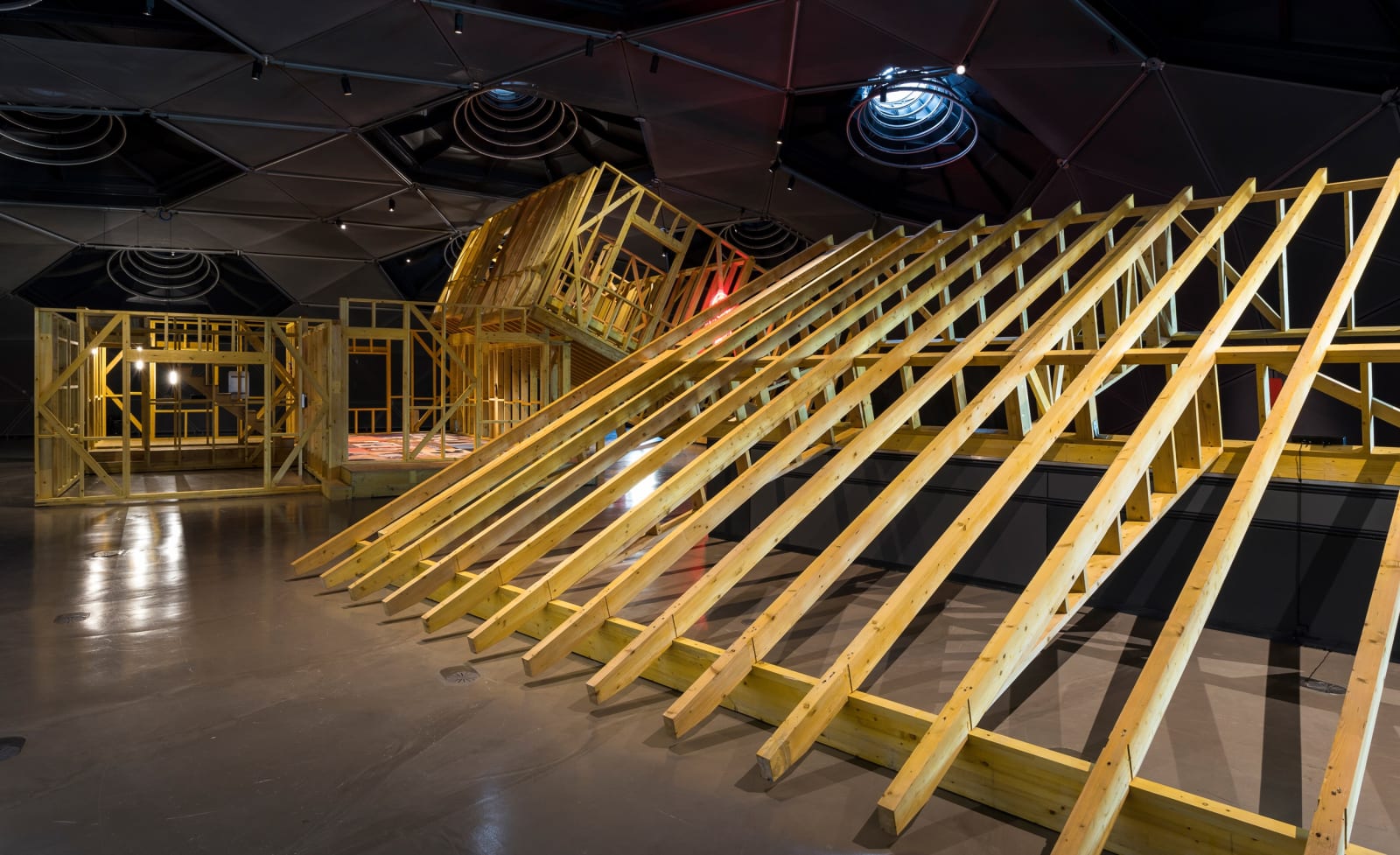 Installation image of Kunsthaus Graz, Austria