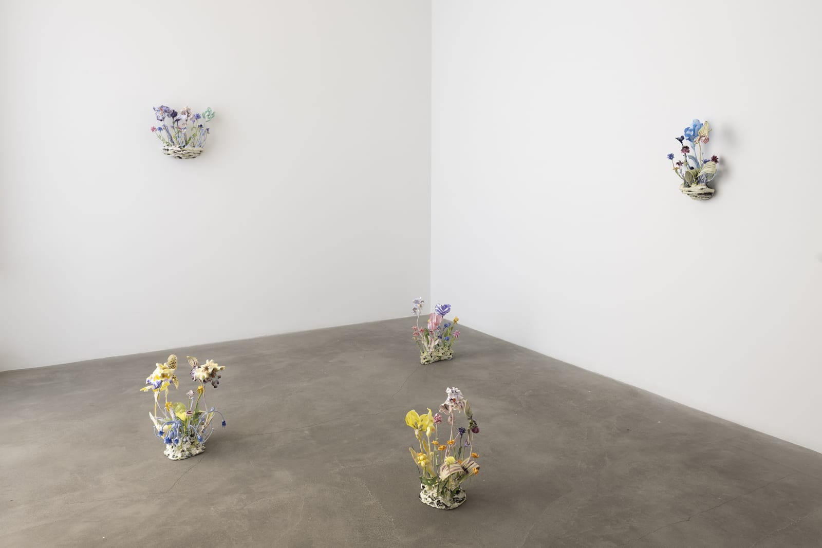 Installation view of Nathalie Djurberg & Hans Berg: A Pancake Moon.