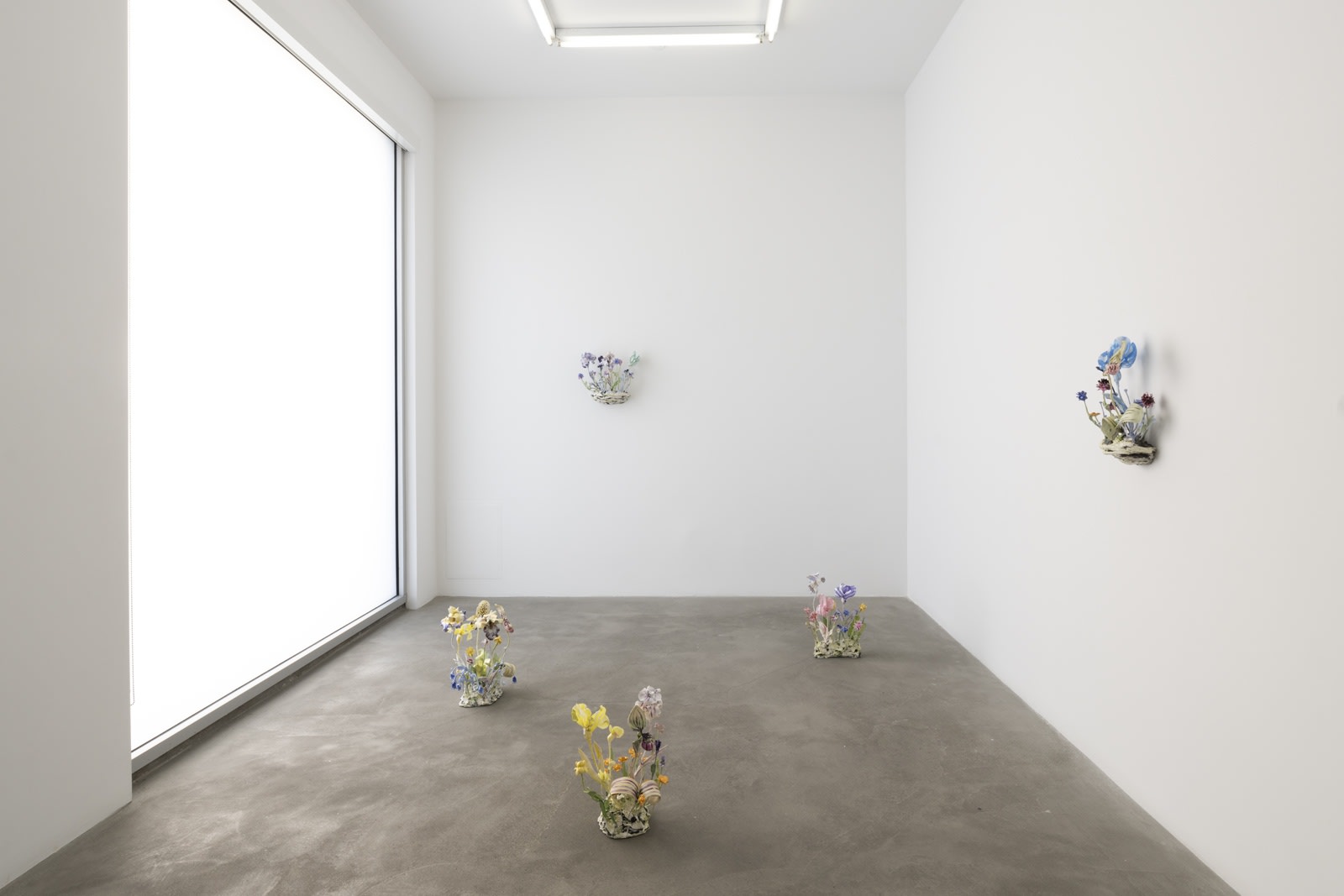 Installation view of Nathalie Djurberg & Hans Berg: A Pancake Moon.