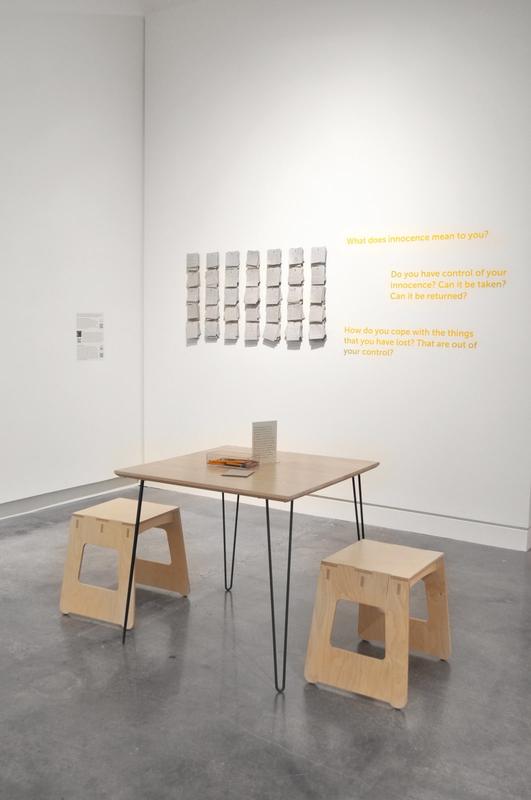 Installation view of Sherrill Roland: Sugar, Water, Lemon Squeeze at the Asheville Art Museum, Asheville, NC. Image courtesy of the Asheville Art Museum.
