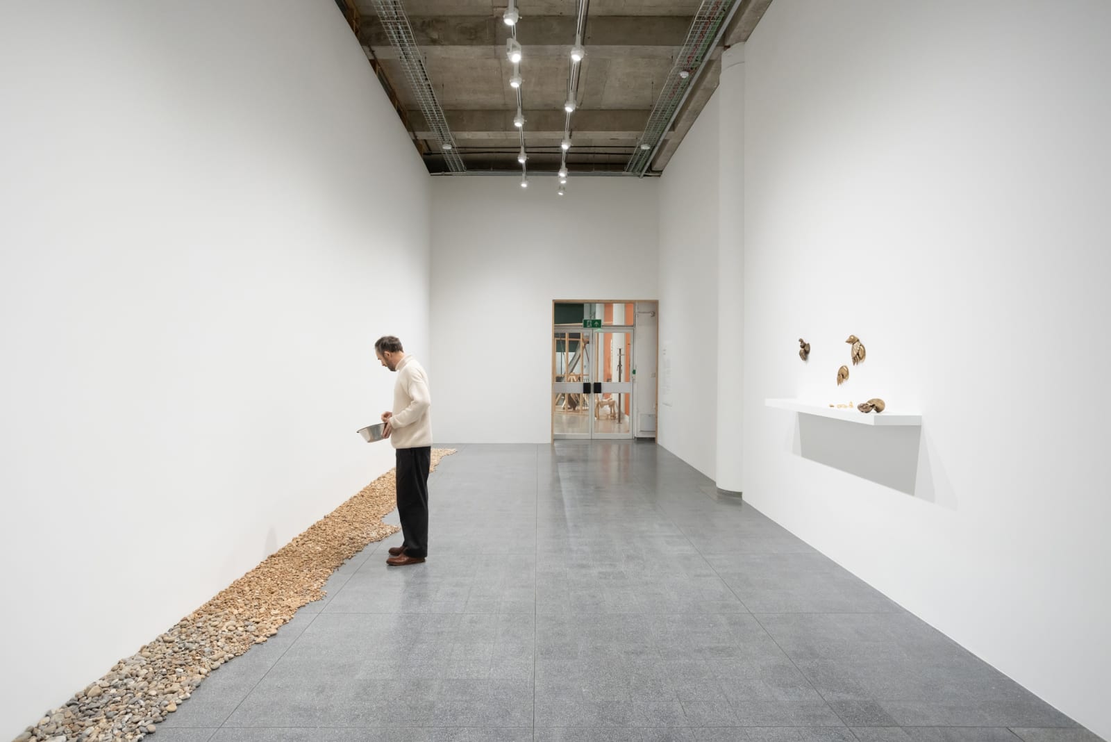 Amalia Pica's installation images at Brighton CCA 2022.
